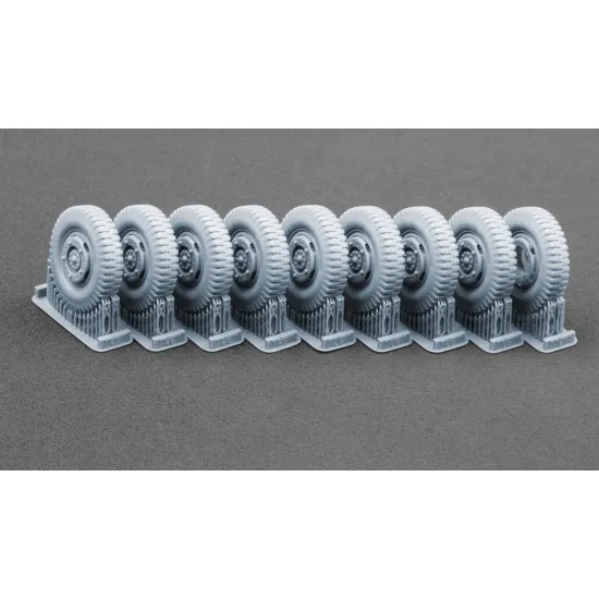 Scalex Ww-35011 1/35 Sd Kfz 234 Puma V2 Ordinary Wheel Set For Dragon Miniart Rfm Italeri Ak Interactive