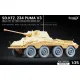 Scalex Ww-35012w 1/35 Sd Kfz 234 Puma V3 Weighted Wheel Set For Dragon Miniart Rfm Italeri Ak Interactive