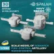 Spalah Sp01353 1/350 Bismark Fire-control Artillery Rangefinders 3 Psc