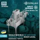 Spalah Sp02053 1/350 Ft Fire Control Post Roof Level Bismarck Tirpitz For Revell