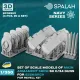 Spalah Sp02553 1/350 Main Armament 38 Cm Sk C/34 For Bismarck For Revell Kit
