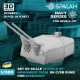 Spalah Sp02653 1/350 Armament 15 Cm Sk C/28 Guns For Biscmarck For Revell 6 Pcs