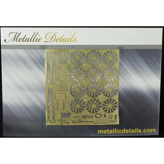 Metallic Details Md14448 1/144 Airbus A340-300 Detailing Set For Revell