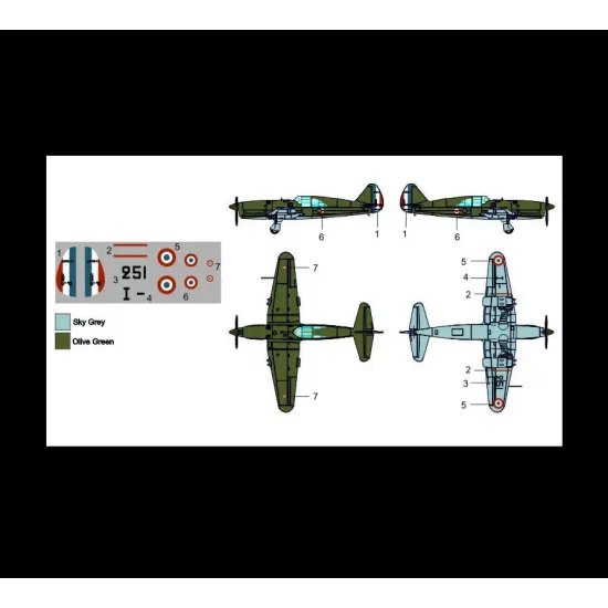 Metallic Details Mdr14459 1/144 Caudron C.714 Aircraft 3d Printed Model Kit