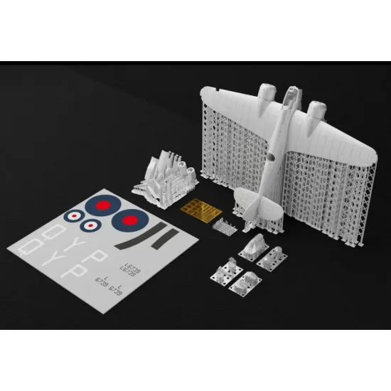 Metallic Details Mdr14460 1/144 Bristol Blenheim Aircraft 3d Printed Model Kit