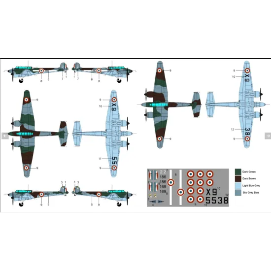 Metallic Details Mdr14461 1/144 Potez 631 Aircraft 3d Printed Model Kit