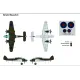 Metallic Details Mdr14462 1/144 Bristol Beaufort Mk.i Aircraft 3d Printed Model