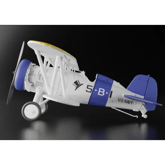 Metallic Details Mdr14463 1/144 Boeing F4b-4 Aircraft 3d Printed Model Kit