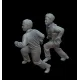 White Stork Miniatures F72165 1/72 Figures Running Boys From Resin 3d Printed