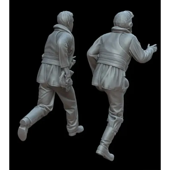 White Stork Miniatures F48023 1/48 Figures Alarm British Pilots During The Battle Of Britain From Resin 3d Printed
