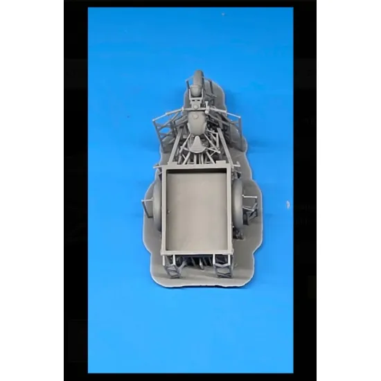 White Stork Miniatures M72020 1/72 Military Motocarro Benelli M36 From Resin 3d Printed