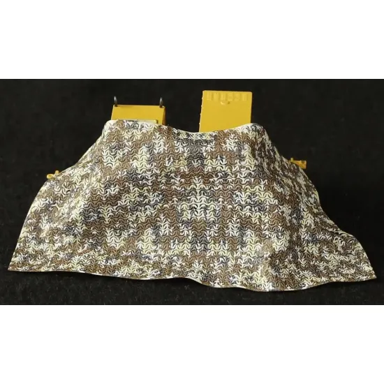 Metallic Details Mdp72037 1/72 Textile 3d Decal Modern Camouflage Net Barracuda-type Autumun