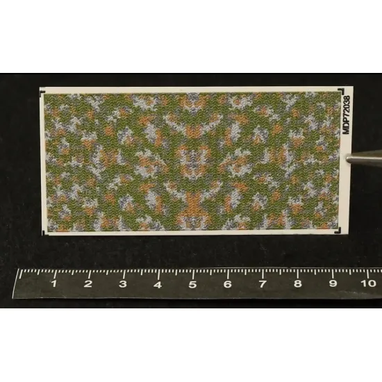 Metallic Details Mdp72038 1/72 Textile 3d Decal Modern Camouflage Net Barracuda-type Summer