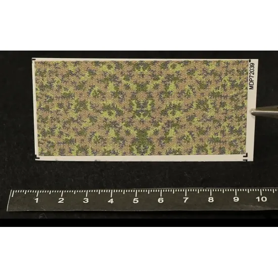 Metallic Details Mdp72039 1/72 Textile 3d Decal Modern Camouflage Net Barracuda-type Spring-autumun