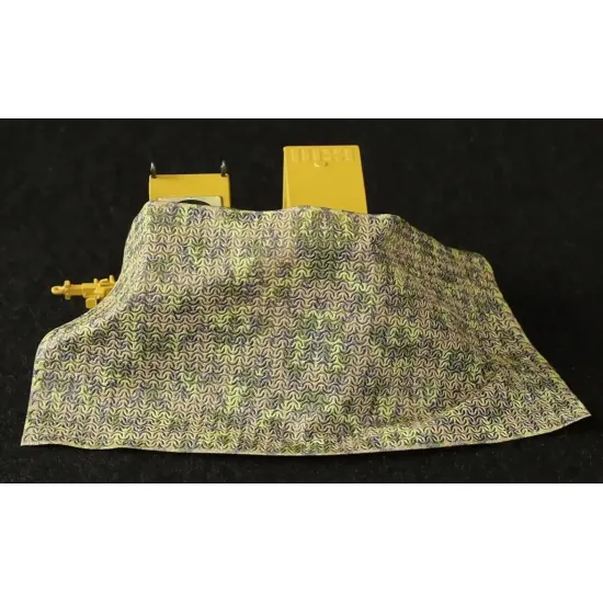 Metallic Details Mdp72039 1/72 Textile 3d Decal Modern Camouflage Net Barracuda-type Spring-autumun