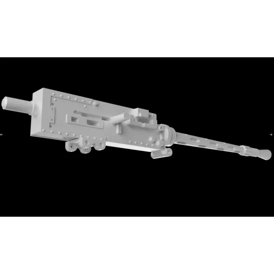 Metallic Details Mdr72131 1/72 Browning 303 Mk.ii Aircraft Machine Gun 4 Pcs