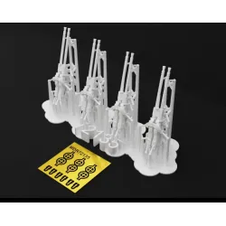 Metallic Details Mdr72135 1/72 Mg 81z Aircraft Machine Gun 4 Pcs