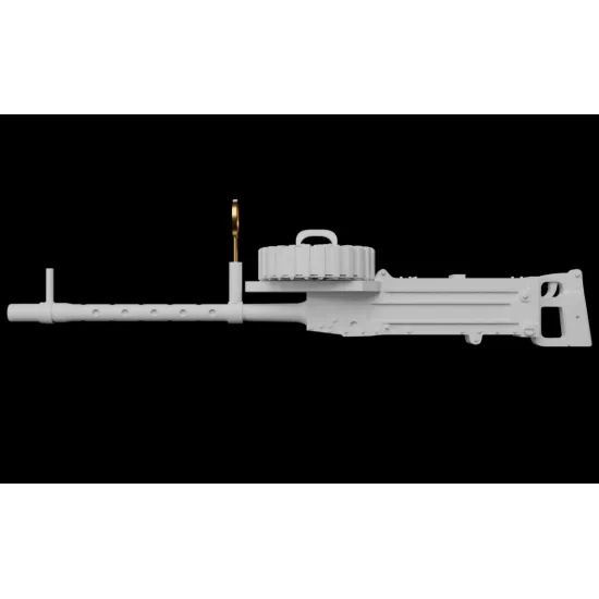 Metallic Details Mdr72153 1/72 7.92 Mm Wz.37 Aircraft Machine Gun 4 Pcs