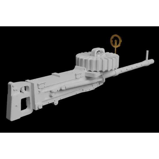 Metallic Details Mdr72153 1/72 7.92 Mm Wz.37 Aircraft Machine Gun 4 Pcs