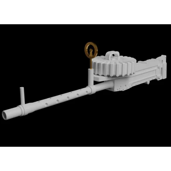 Metallic Details Mdr72153 1/72 7.92 Mm Wz.37 Aircraft Machine Gun 4 Pcs