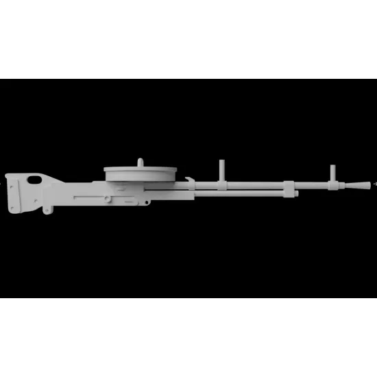 Metallic Details Mdr72153 1/72 7.92 Mm Wz.37 Aircraft Machine Gun 4 Pcs