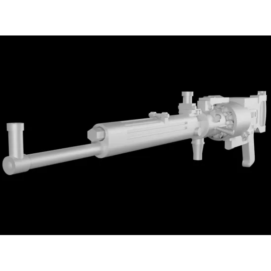 Metallic Details Mdr72156 1/72 7.62 Mm Shkas Aircraft Machine Gun 4 Pcs