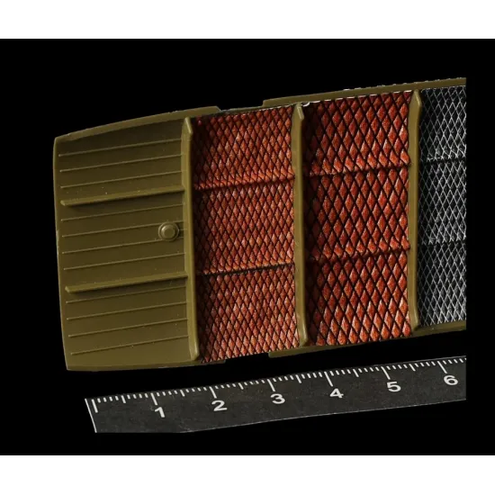 Metallic Details Mdp48044 1/48 Cockpit Interior Upholstery Brown