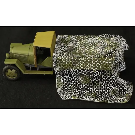 Metallic Details Mdp48046 1/48 Modern Camouflage Net Barracuda-type Winter Flexible 3d Decal