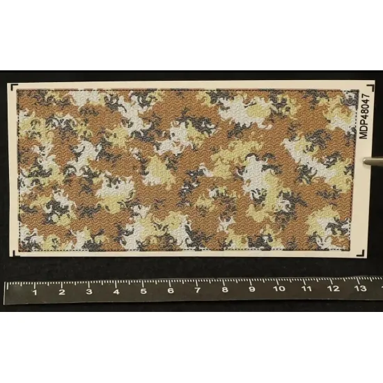 Metallic Details Mdp48047 1/48 Modern Camouflage Net Barracuda-type Autumun