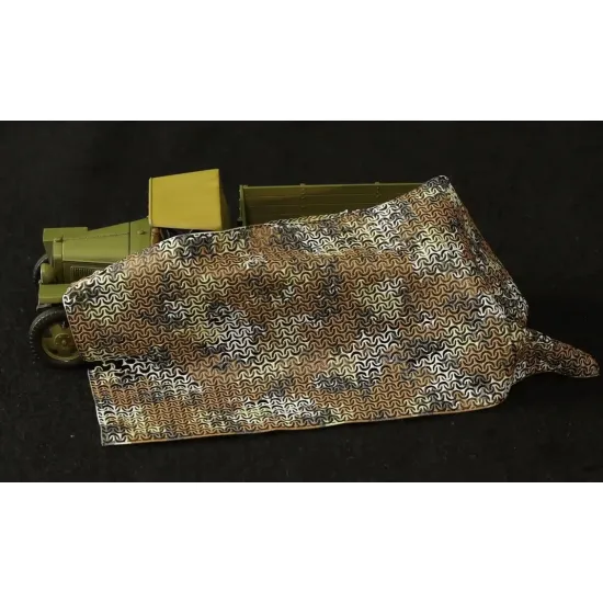 Metallic Details Mdp48047 1/48 Modern Camouflage Net Barracuda-type Autumun