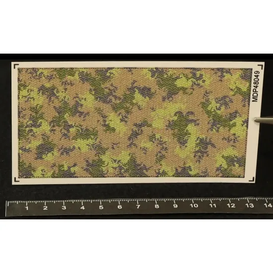 Metallic Details Mdp48049 1/48 Modern Camouflage Net Barracuda-type Spring-autumun Flexible 3d Decal