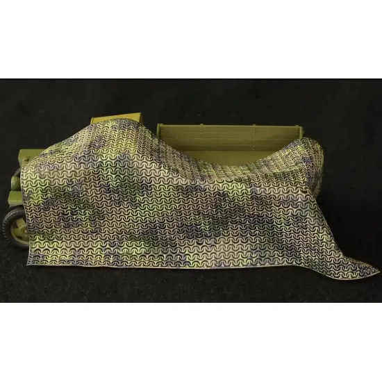 Metallic Details Mdp48049 1/48 Modern Camouflage Net Barracuda-type Spring-autumun Flexible 3d Decal