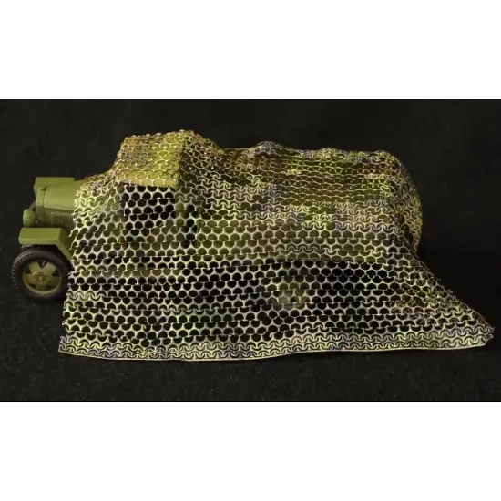 Metallic Details Mdp48049 1/48 Modern Camouflage Net Barracuda-type Spring-autumun Flexible 3d Decal