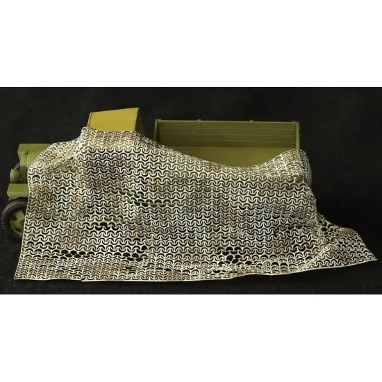 Metallic Details Mdp48050 1/48 Modern Camouflage Net Barracuda-type Africa Flexible 3d Decal