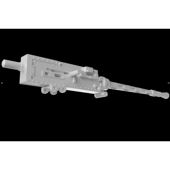 Metallic Details Mdr48304 1/48 Browning .303 Mk.ii Aircraft Machine Gun 4 Pcs