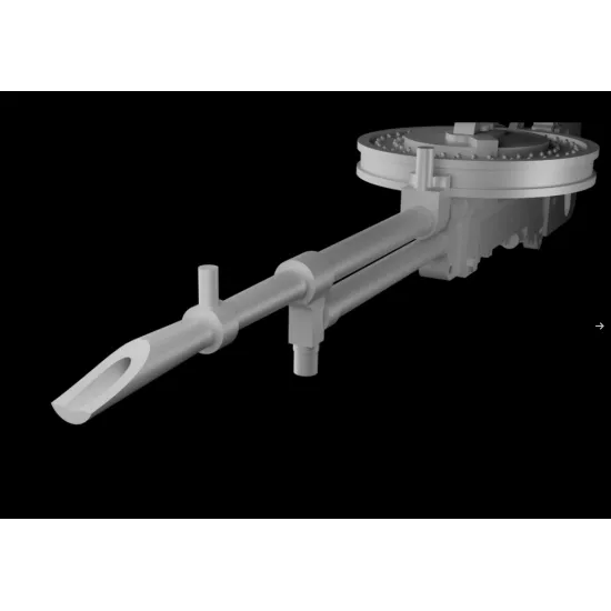 Metallic Details Mdr48305 1/48 Vickers K Aircraft Machine Gun 4 Pcs