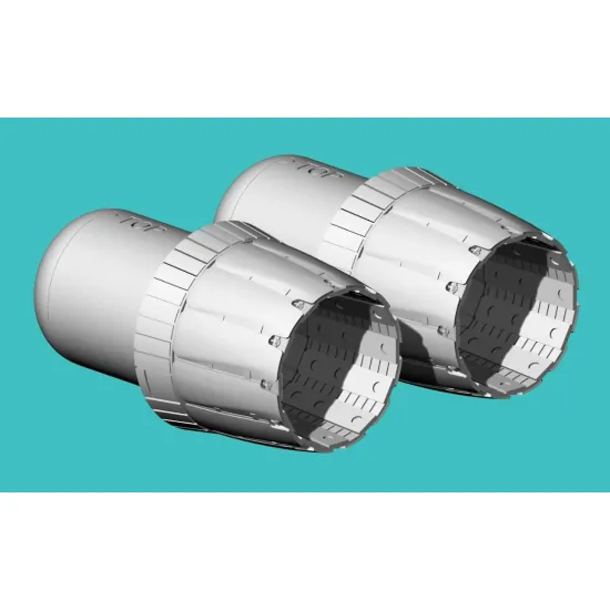 Rise144 Models Rm102 1/144 F-18 E/F/G Exhaust Open Revell