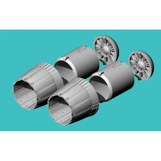 Rise144 Models Rm102 1/144 F-18 E/F/G Exhaust Open Revell