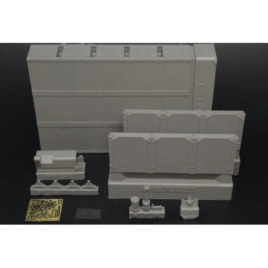 Brengun Brs72027 1/72 Us Navy Seabees Nl Pontoon Barge Resin Kit Of U S Seabee Pontoon Barge Ww2