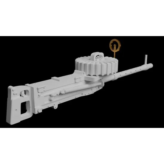 Metallic Details Mdr48316 1/48 Vickers F Aircraft Machine Gun 4 Pcs