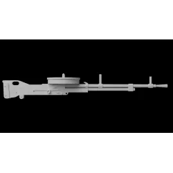 Metallic Details Mdr48317 1/48 7.92 Mm Wz.37 Aircraft Machine Gun 4 Pcs