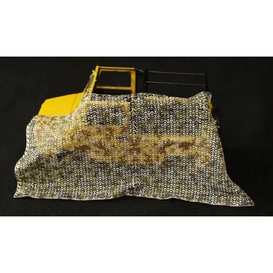 Metallic Details Mdp35004 1/35 Modern Camouflage Net Barracuda-type Autumun