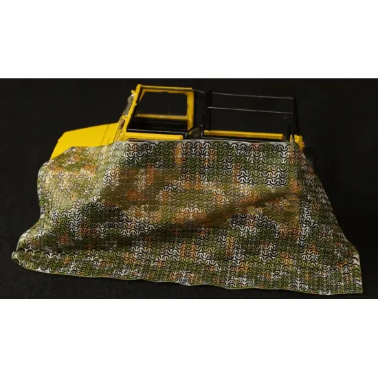 Metallic Details Mdp35005 1/35 Modern Camouflage Net Barracuda-type Summer