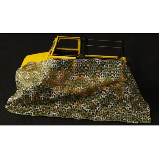 Metallic Details Mdp35005 1/35 Modern Camouflage Net Barracuda-type Summer