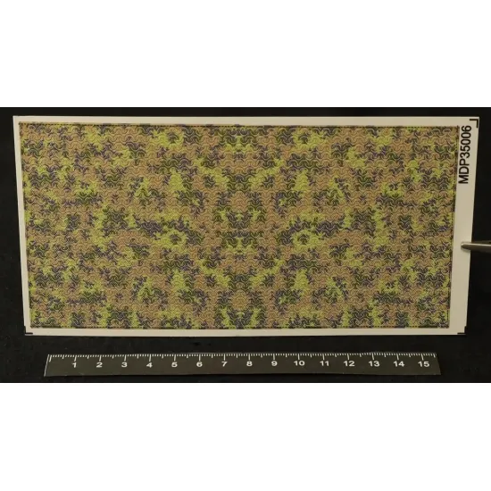 Metallic Details Mdp35006 1/35 Modern Camouflage Net Barracuda-type Spring-autumun