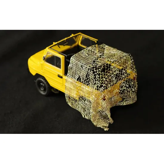 Metallic Details Mdp35007 1/35 Modern Camouflage Net Barracuda-type Africa