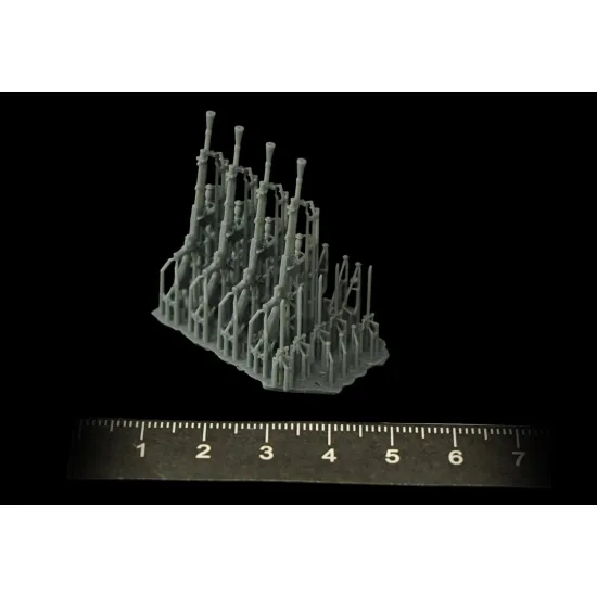 Metallic Details Mdr3531 1/35 Type 99 Light Machine Gun 4 Pcs