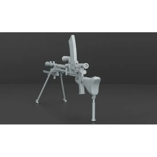 Metallic Details Mdr3531 1/35 Type 99 Light Machine Gun 4 Pcs