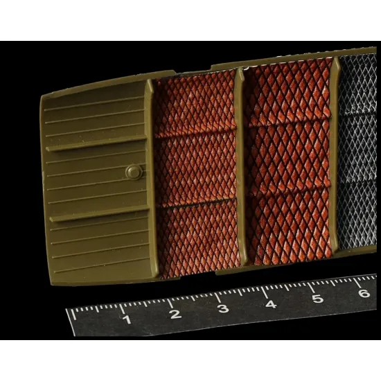 Metallic Details Mdp32037 1/32 Cockpit Interior Upholstery Brown