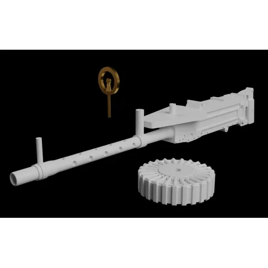 Metallic Details Mdr3280 1/32 Vickers F Aircraft Machine Gun 4 Pcs